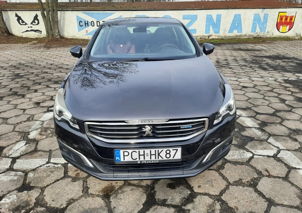 Peugeot 508 cena 27900 przebieg: 276312, rok produkcji 2015 z Chodzież małe 67